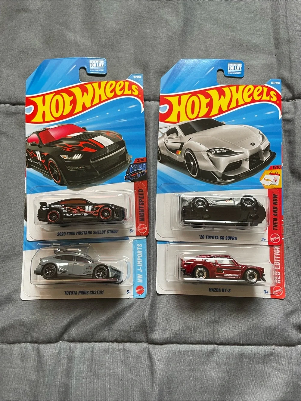 4 hotwheels